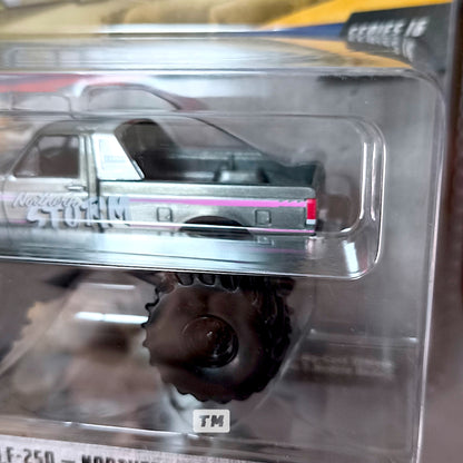 CHASE! GreenLight Ford 1993 F-250 Northern Storm CHASE Kings of Crunsh Series 16 1/64 Diecast
