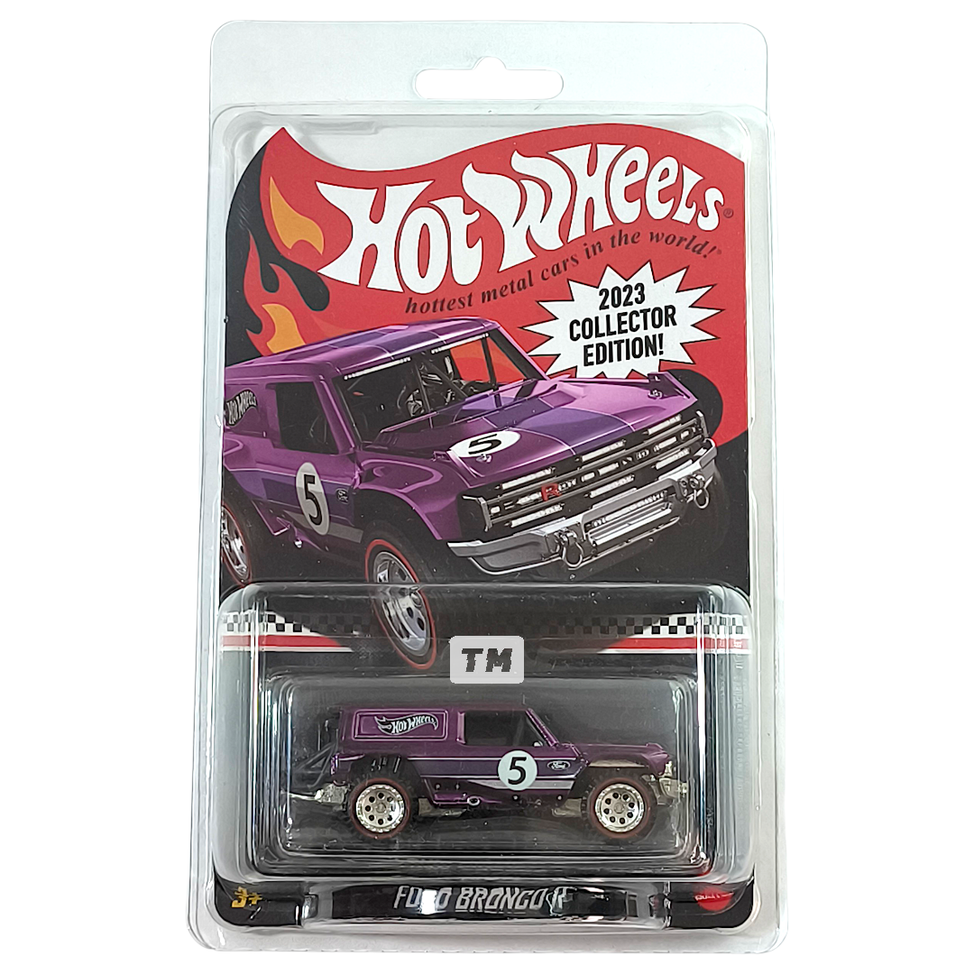 Hot Wheels Ford Bronco R Spectraflame Pale Pink 2023 Collector Edition 1/64 Diecast