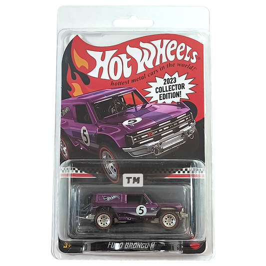 Hot Wheels Ford Bronco R Spectraflame Pale Pink 2023 Collector Edition 1/64 Diecast