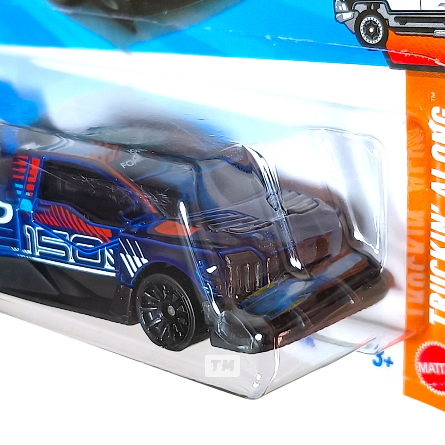 Hot Wheels Ford F-150 Lightning SuperTruck Metalflake Dark Blue 2026 Basic 1/64 Diecast