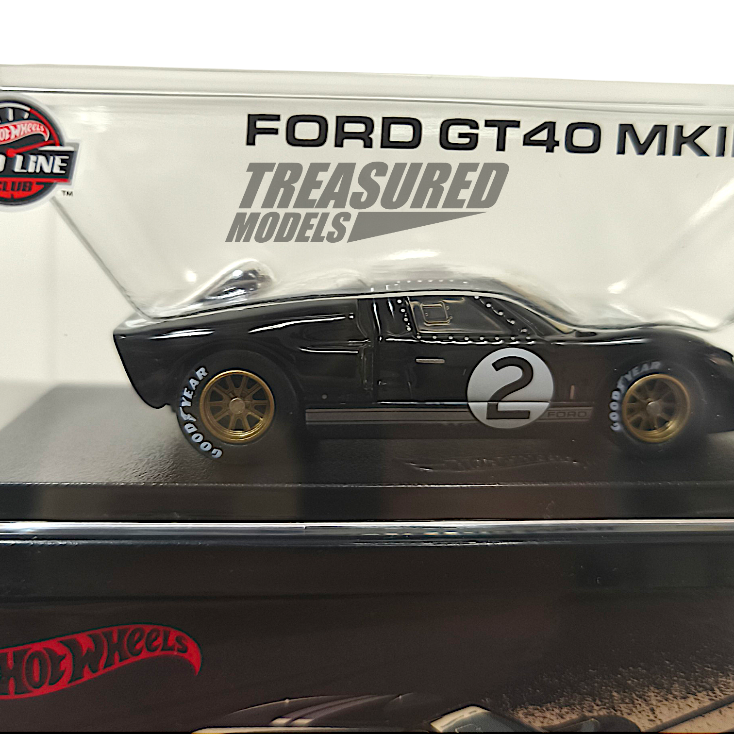 Hot Wheels Ford GT40 Mk II Spectraflame True Black 2025 RLC