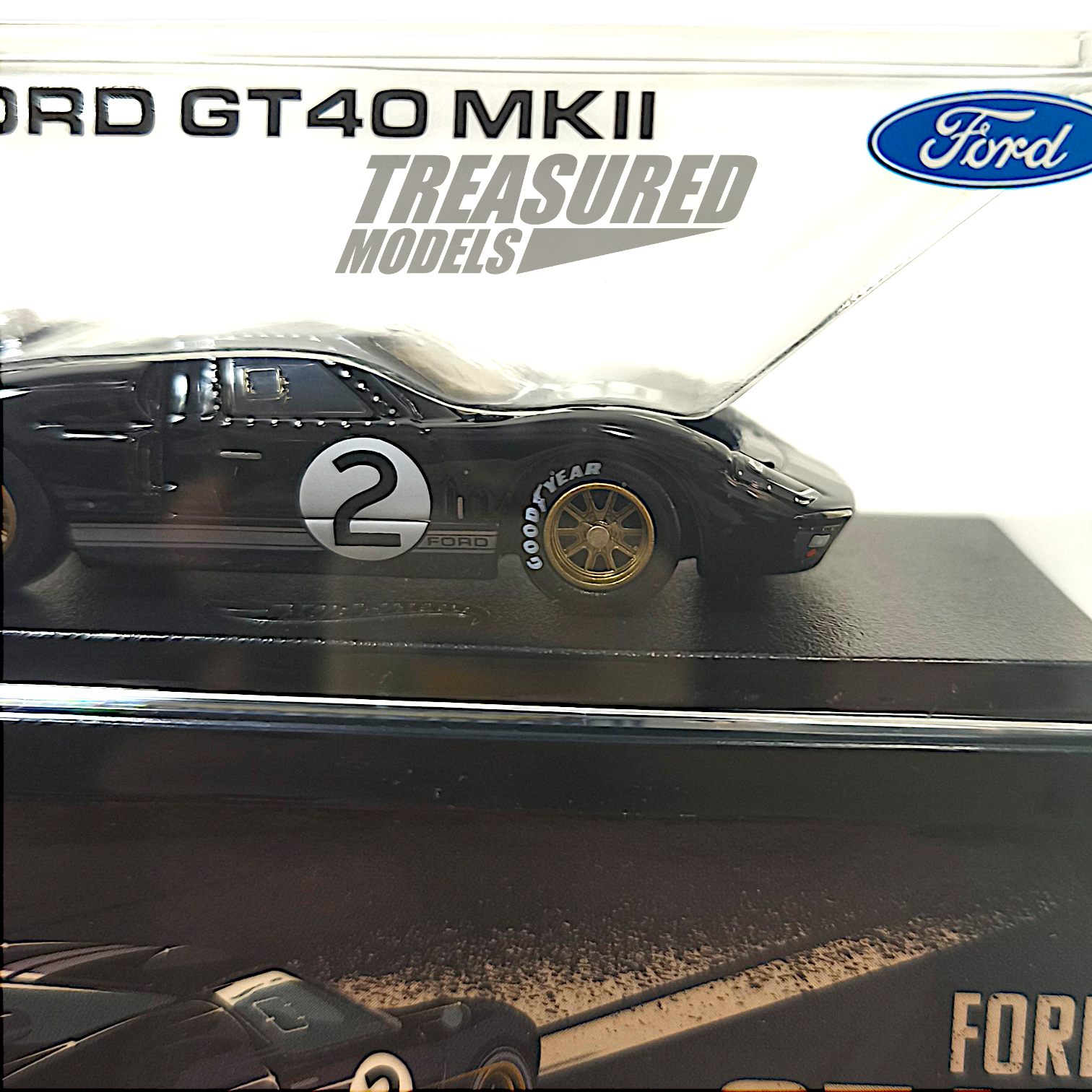 Hot Wheels Ford GT40 Mk II Spectraflame True Black 2025 RLC Hot Wheels Ford GT40 Mk II Spectraflame True Black 2025 RLC