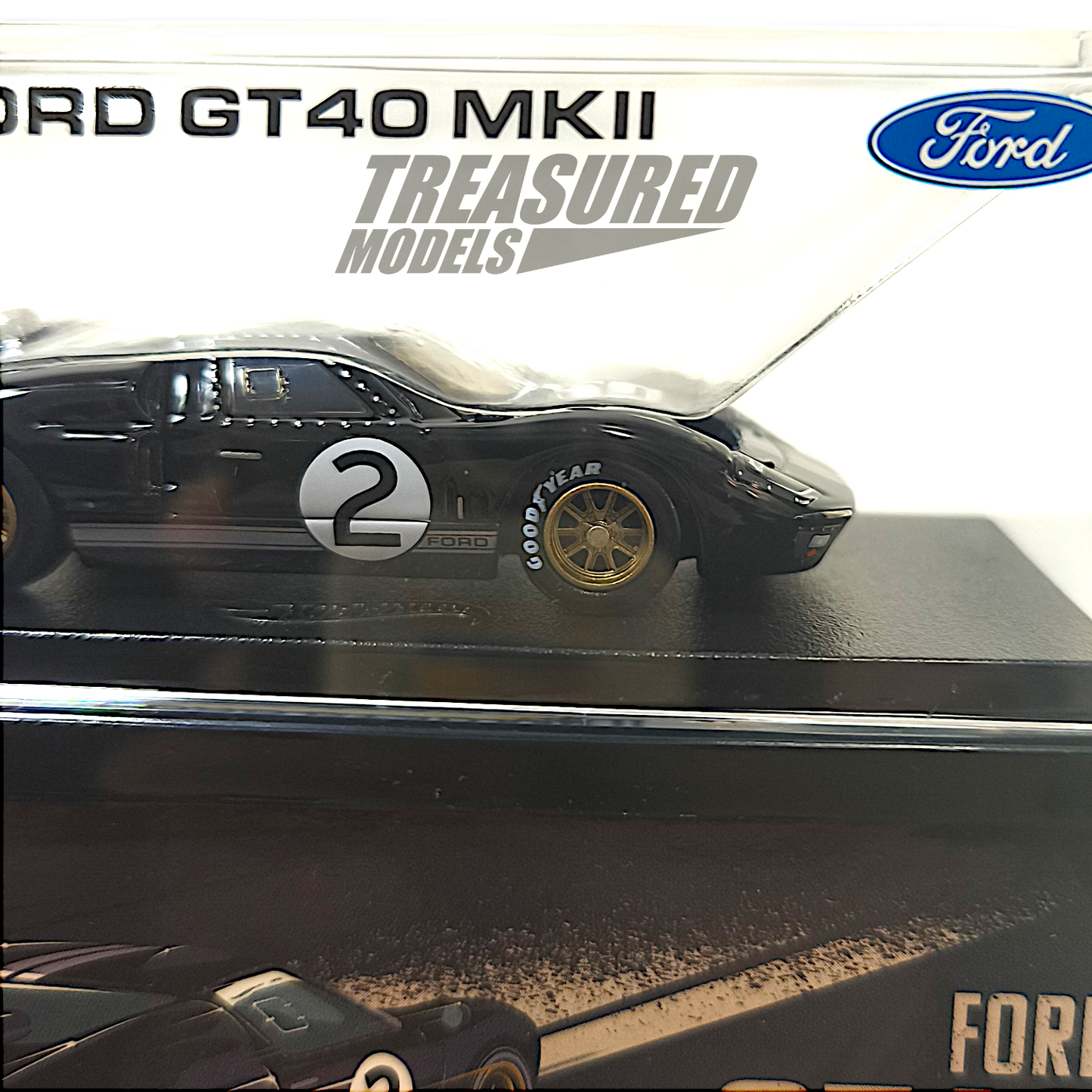 Hot Wheels Ford GT40 Mk II Spectraflame True Black 2025 RLC