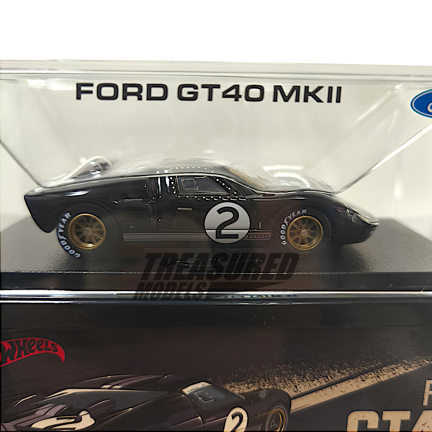 Hot Wheels Ford GT40 Mk II Spectraflame True Black 2025 RLC