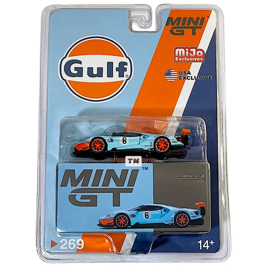 Mini GT Ford GT GTLM Gulf Blister Packaging MGT00269-BL 1/64 Diecast