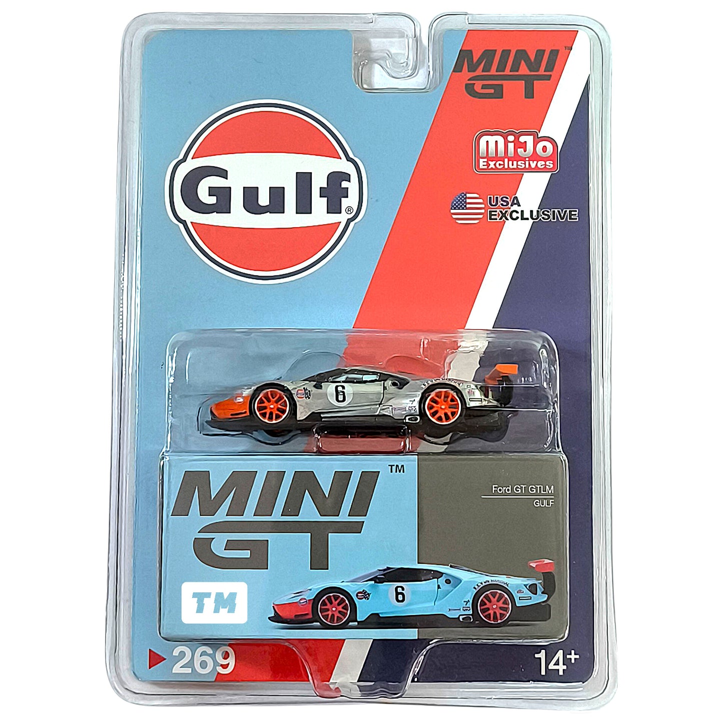 CHASE! Mini GT Ford GT GTLM Gulf MGT00269 1/64 Diecast