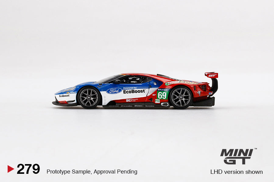 Mini GT Ford GT LMGTE PRO 2016 24 Hrs of Le Mans Ford Chip Ganassi Team 4 Cars Set MGTS0001 1/64 Diecast