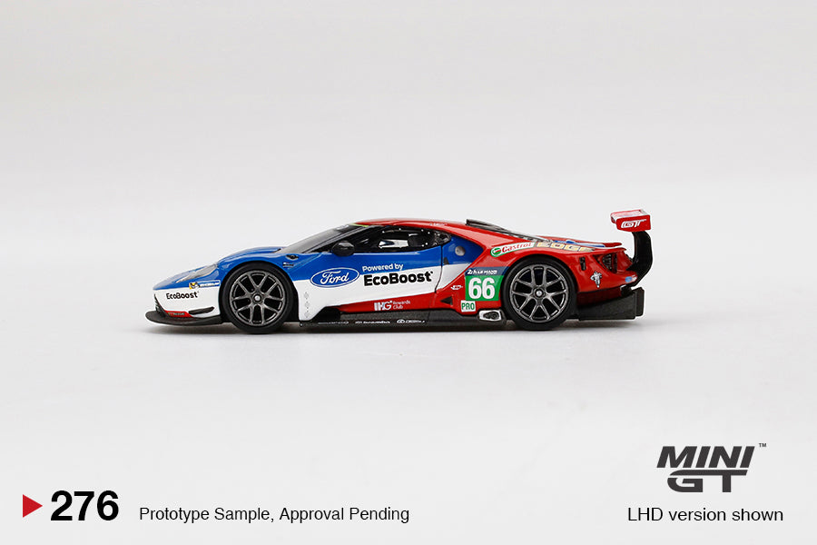 Mini GT Ford GT LMGTE PRO 2016 24 Hrs of Le Mans Ford Chip Ganassi Team 4 Cars Set MGTS0001 1/64 Diecast