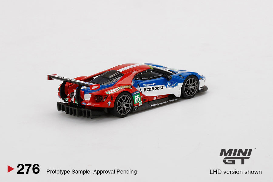 Mini GT Ford GT LMGTE PRO 2016 24 Hrs of Le Mans Ford Chip Ganassi Team 4 Cars Set MGTS0001 1/64 Diecast