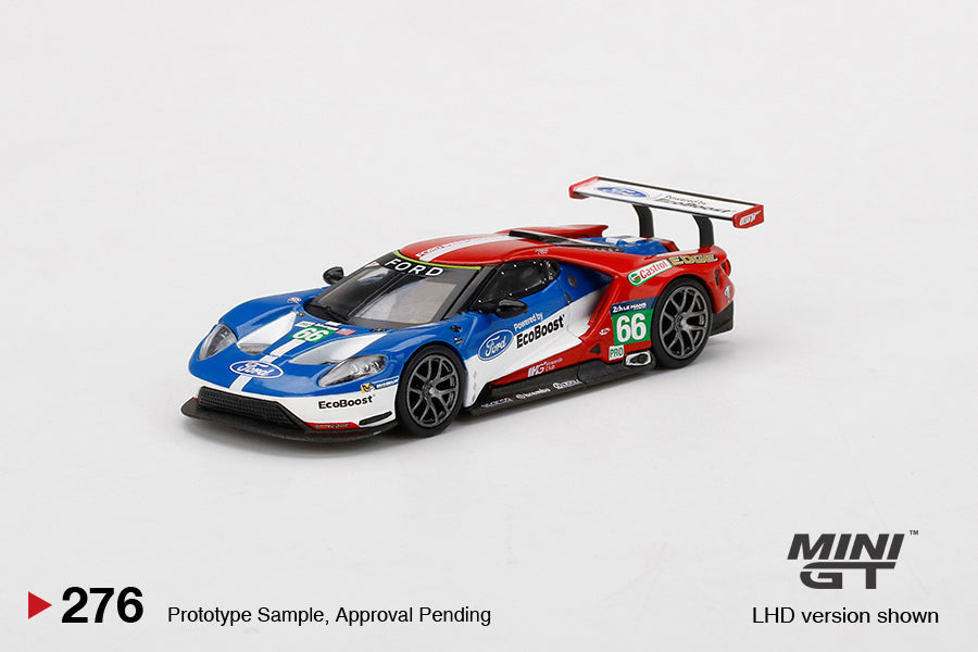 Mini GT Ford GT LMGTE PRO 2016 24 Hrs of Le Mans Ford Chip Ganassi Team 4 Cars Set MGTS0001 1/64 Diecast