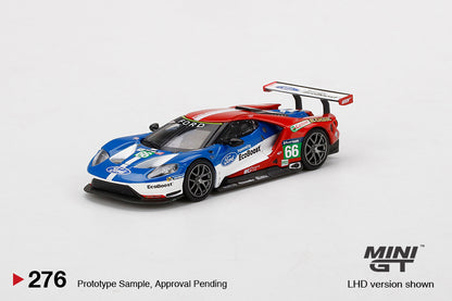 Mini GT Ford GT LMGTE PRO 2016 24 Hrs of Le Mans Ford Chip Ganassi Team 4 Cars Set MGTS0001 1/64 Diecast