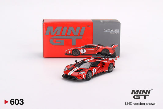 Mini GT Ford GT MK II #013 Rosso Alpha MGT00603 1/64 Diecast