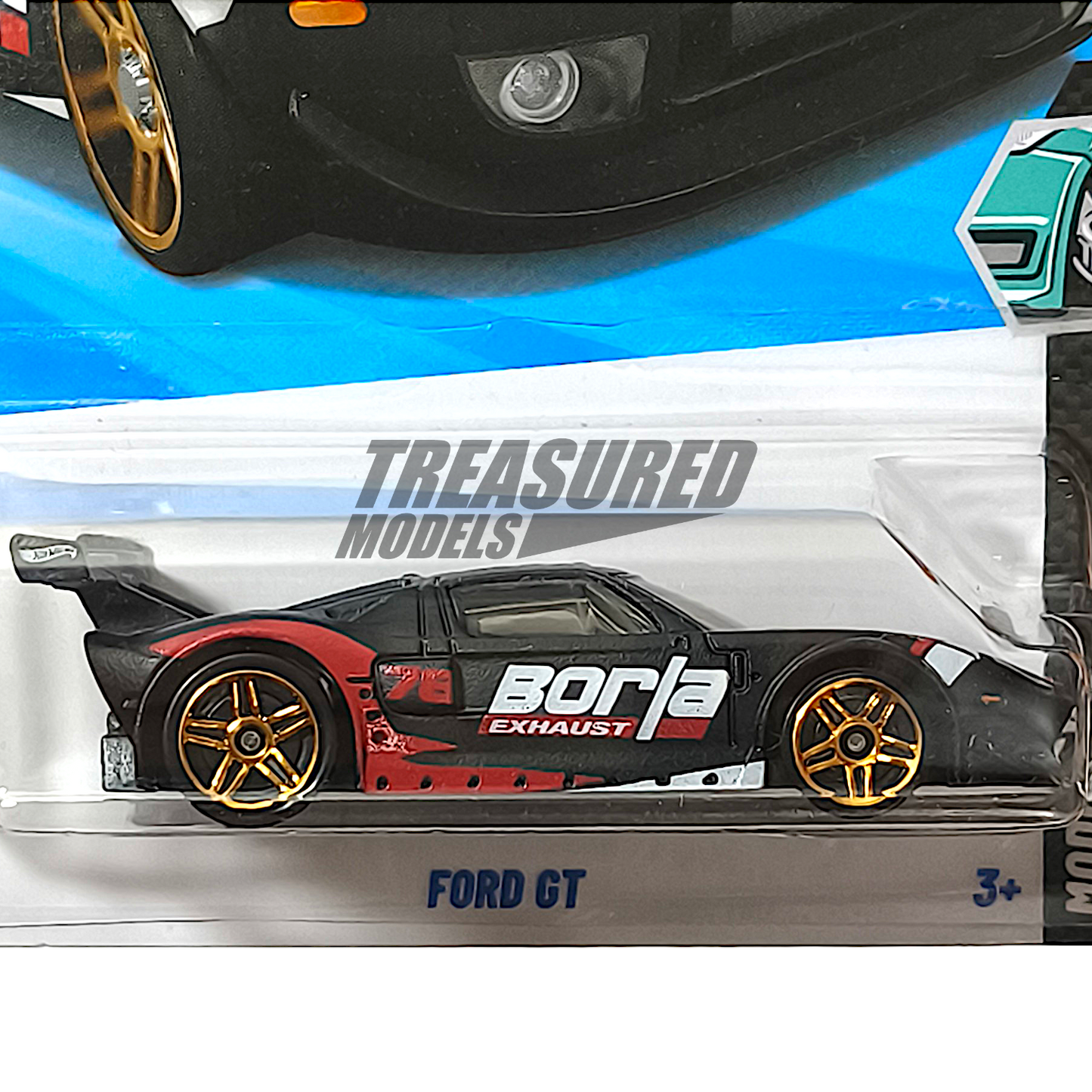 Hot Wheels Ford GT Matte Black 2025 Main Line HW Modified 1/64 Diecast