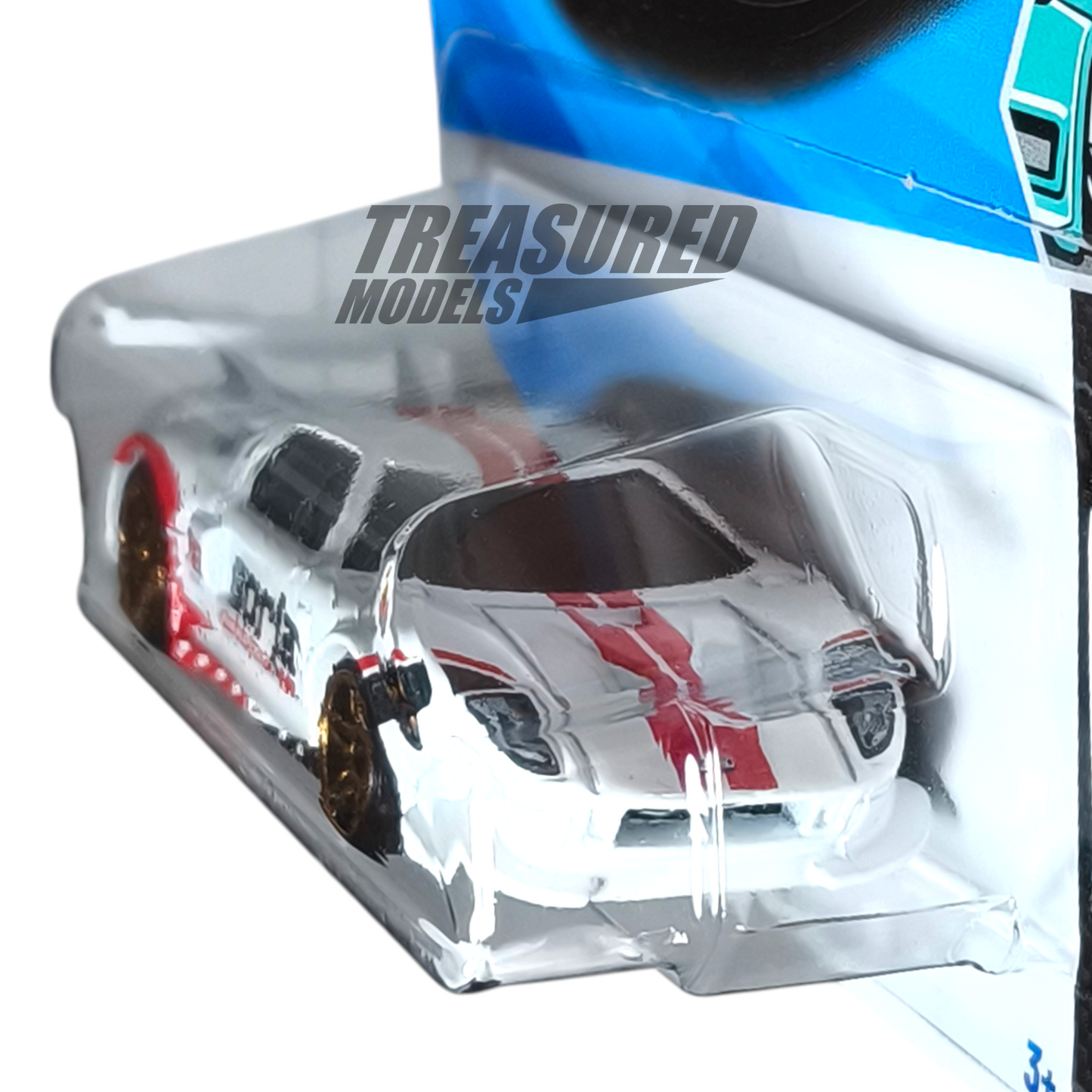 Hot Wheels Ford GT White 2025 Main Line HW Modified 1/64 Die Cast