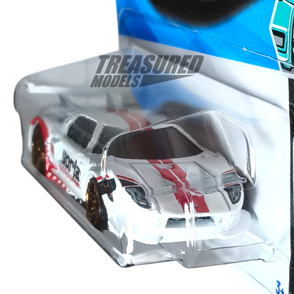 Hot Wheels Ford GT White 2025 Main Line HW Modified 1/64 Die Cast