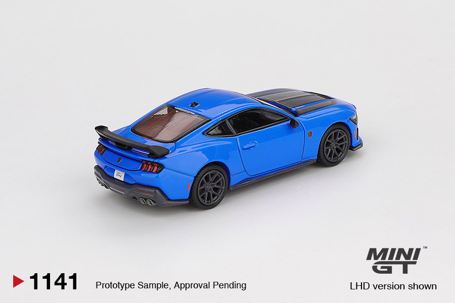 Pre-Order* Mini GT Ford Mustang Dark Horse 2024 Grabber Blue