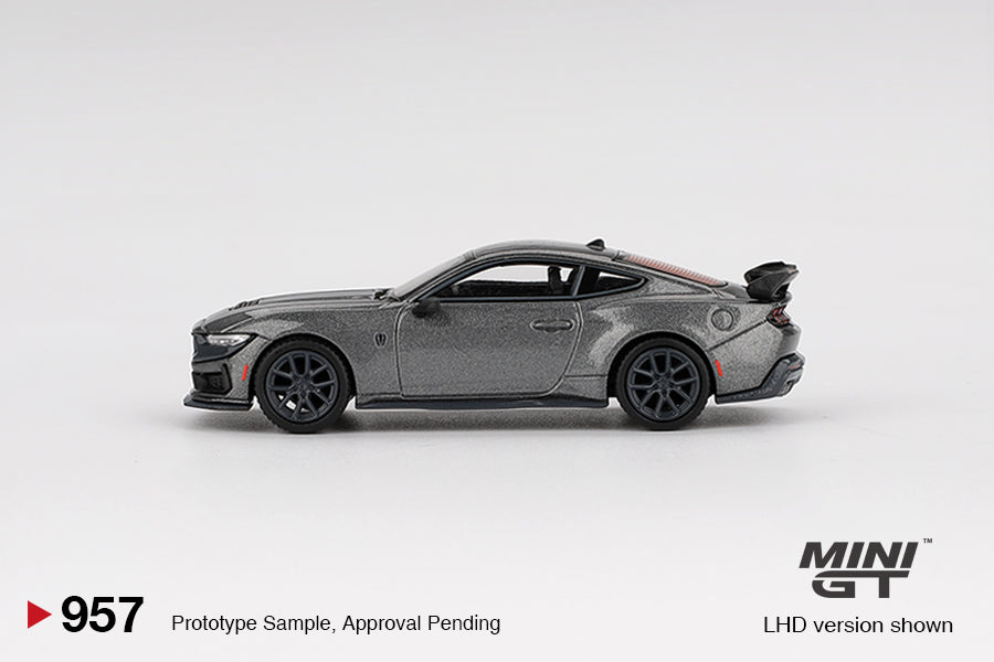 Mini GT Ford Mustang Dark Horse Carbonized Gray MGT00957 1/64 Diecast