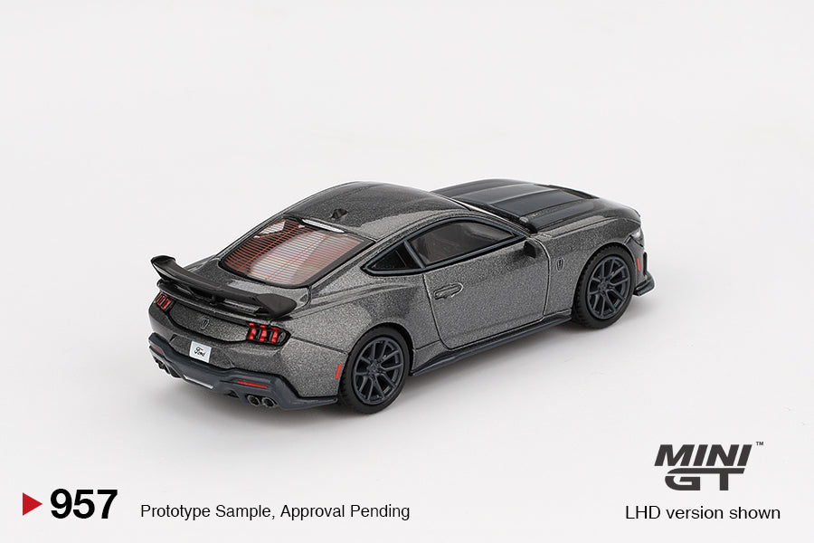 Mini GT Ford Mustang Dark Horse Carbonized Gray MGT00957 1/64 Diecast