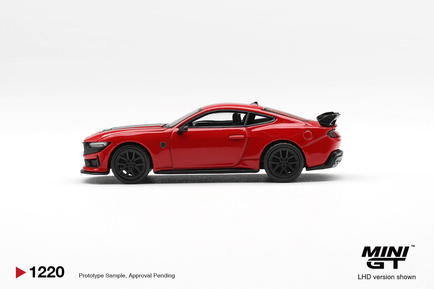 [Pre-Order] Mini GT Ford Mustang Dark Horse Race Red MGT01220 1/64 Diecast