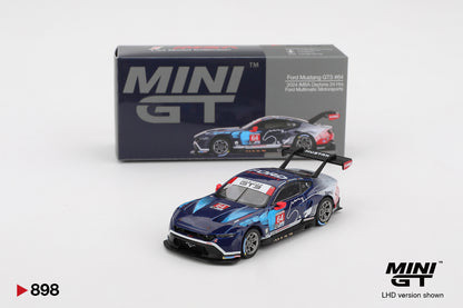 Mini GT Ford Mustang GT3 #64 Ford Multimatic Motorsports 2024 IMSA Daytona 24 Hrs MGT00898 1/64 Diecast