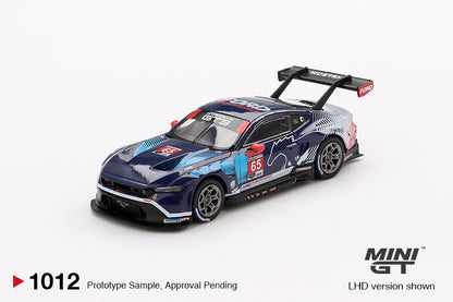 Mini GT Ford Mustang GT3 #65 Ford Multimatic Motorsports 2024 IMSA Daytona 24 Hrs MGT01012 1/64 Diecast