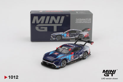 Mini GT Ford Mustang GT3 #65 Ford Multimatic Motorsports 2024 IMSA Daytona 24 Hrs MGT01012 1/64 Diecast