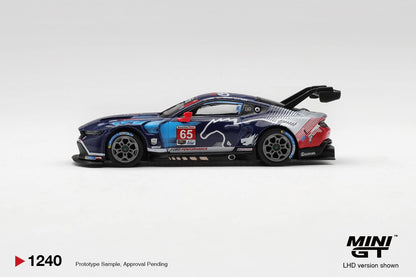 [Pre-Order] Mini GT Ford Mustang GT3 #65 Ford Multimatic Motorsports 2025 IMSA Daytona 24 Hrs Winner MGT01240 1/64 Diecast