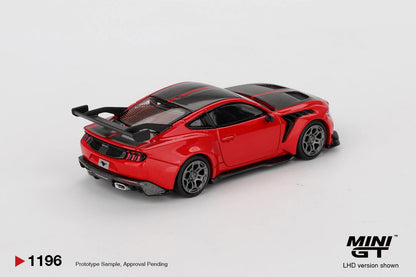 [Pre-Order] Mini GT Ford Mustang GTD Race Red MGT01196 1/64 Diecast