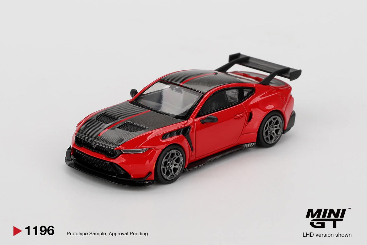 [Pre-Order] Mini GT Ford Mustang GTD Race Red MGT01196 1/64 Diecast