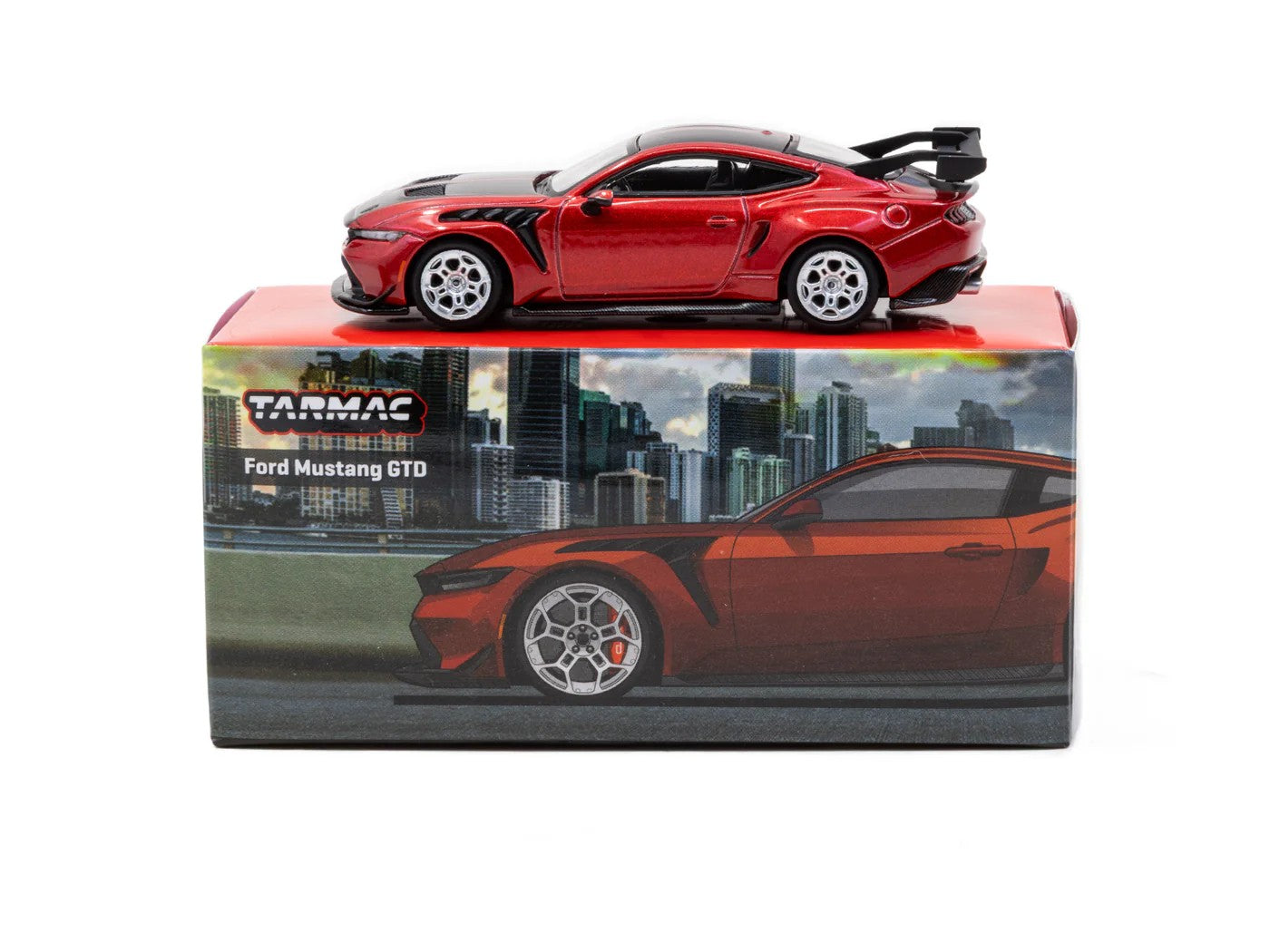 Tarmac Works Ford Mustang GTD Red T64G-086-RE 1/64 Diecast