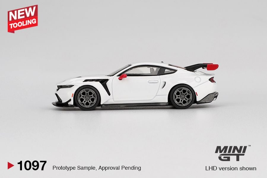 *Pre-Order* Mini GT Ford Mustang GTD Spirit of America Blister Packaging MGT01097 1/64 Diecast