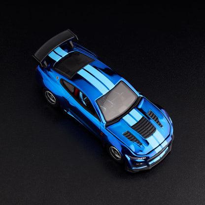 HOT WHEELS Ford Mustang Shelby GT500 Code Red 2022 Spectraflame Indigo Blue RLC 1/64 Diecast