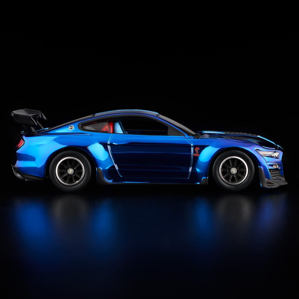 HOT WHEELS Ford Mustang Shelby GT500 Code Red 2022 Spectraflame Indigo Blue RLC 1/64 Diecast