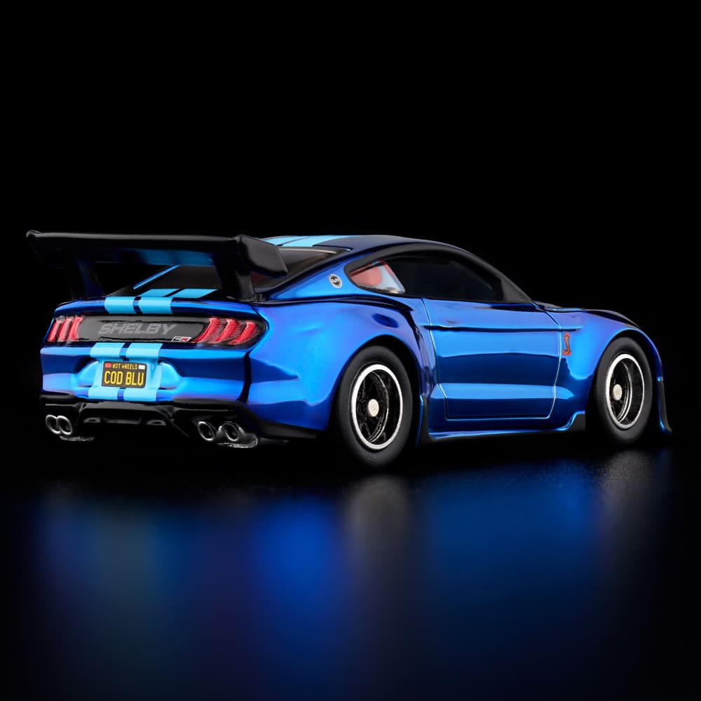 HOT WHEELS Ford Mustang Shelby GT500 Code Red 2022 Spectraflame Indigo Blue RLC 1/64 Diecast