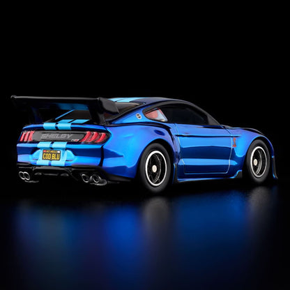 HOT WHEELS Ford Mustang Shelby GT500 Code Red 2022 Spectraflame Indigo Blue RLC 1/64 Diecast