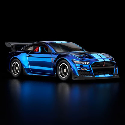 HOT WHEELS Ford Mustang Shelby GT500 Code Red 2022 Spectraflame Indigo Blue RLC 1/64 Diecast