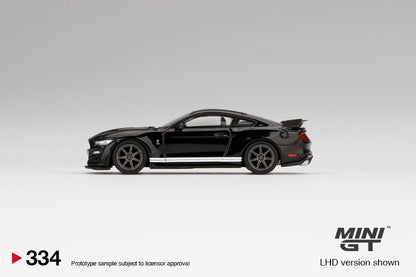 Mini GT Ford Mustang Shelby GT500 Shadow Black MGT00334 1/64 Diecast