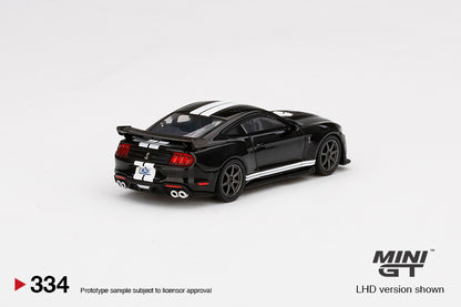Mini GT Ford Mustang Shelby GT500 Shadow Black MGT00334 1/64 Diecast