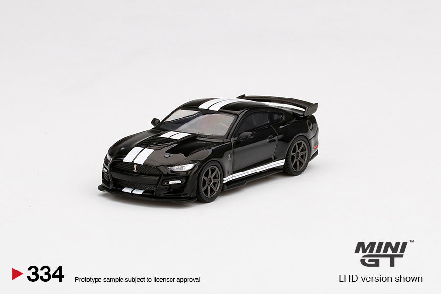 Mini GT Ford Mustang Shelby GT500 Shadow Black MGT00334 1/64 Diecast