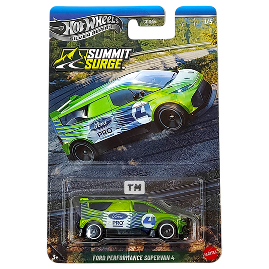 Hot Wheels Ford Performance SuperVan 4 Green 2026 Summit Surge 1/64 Diecast