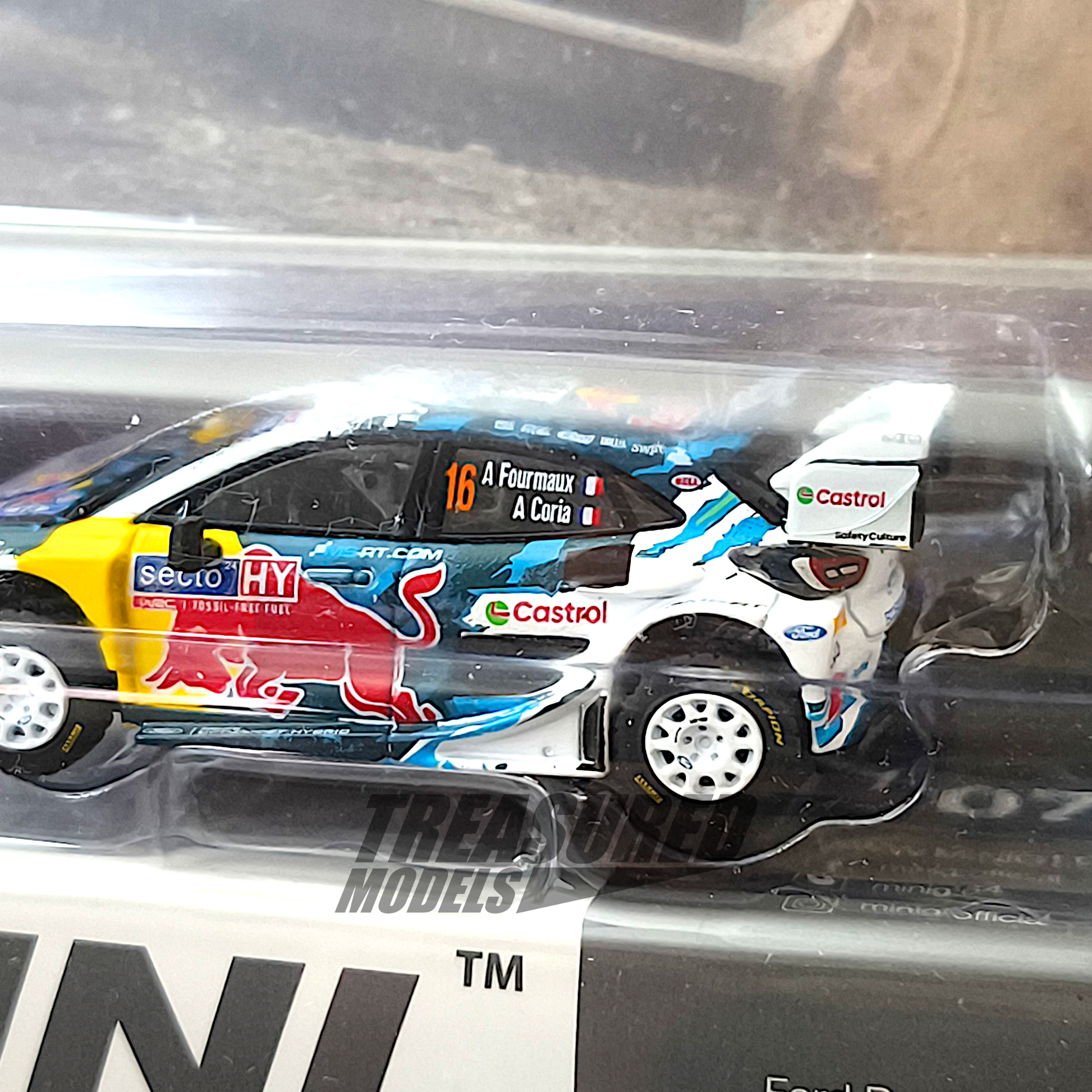 Mini GT Ford Puma Rally1 #16 M-Sport Ford WRT 2024 Rally Finland