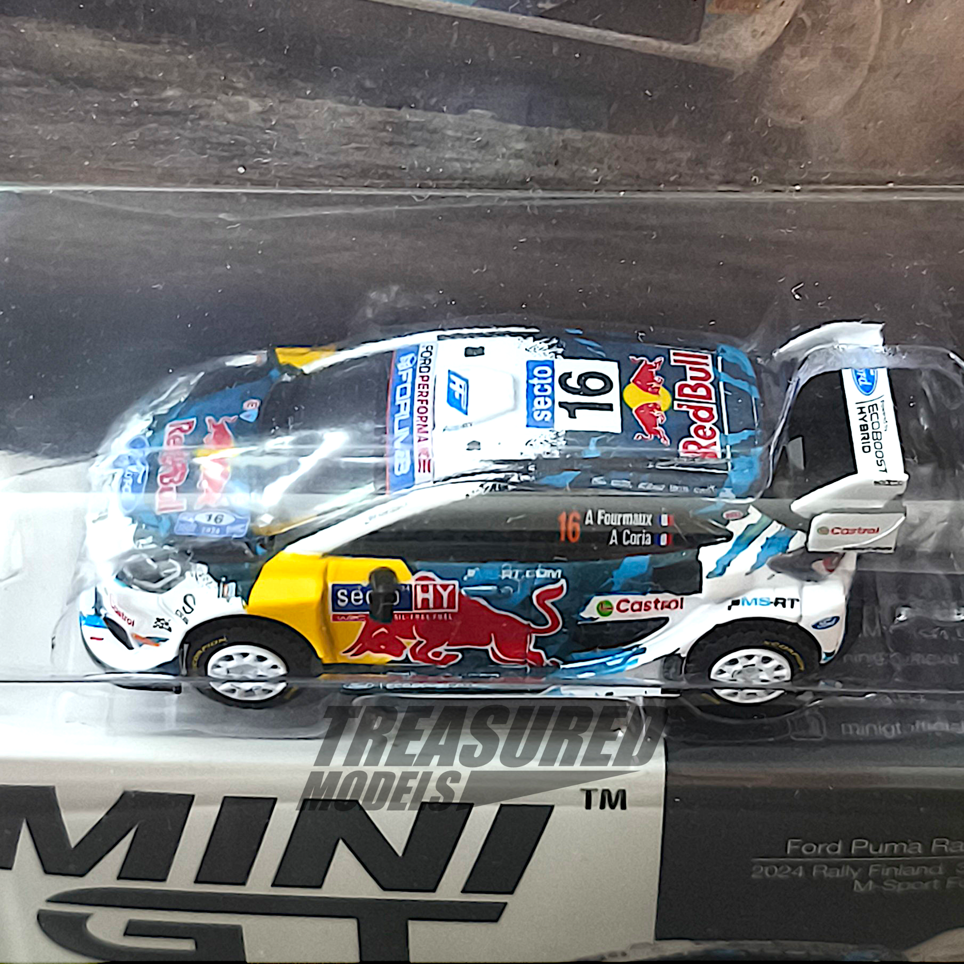 Mini GT Ford Puma Rally1 #16 M-Sport Ford WRT 2024 Rally Finland