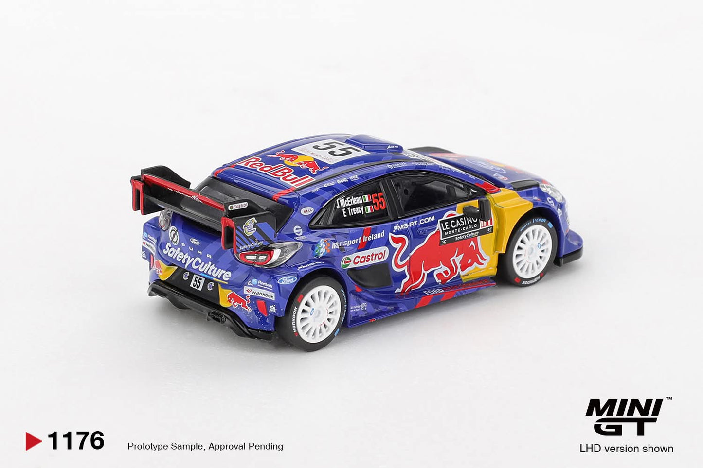 [Pre-Order] Mini GT Ford Puma Rally1 #55 M-Sport Ford WRT MGT01176 1/64 Diecast