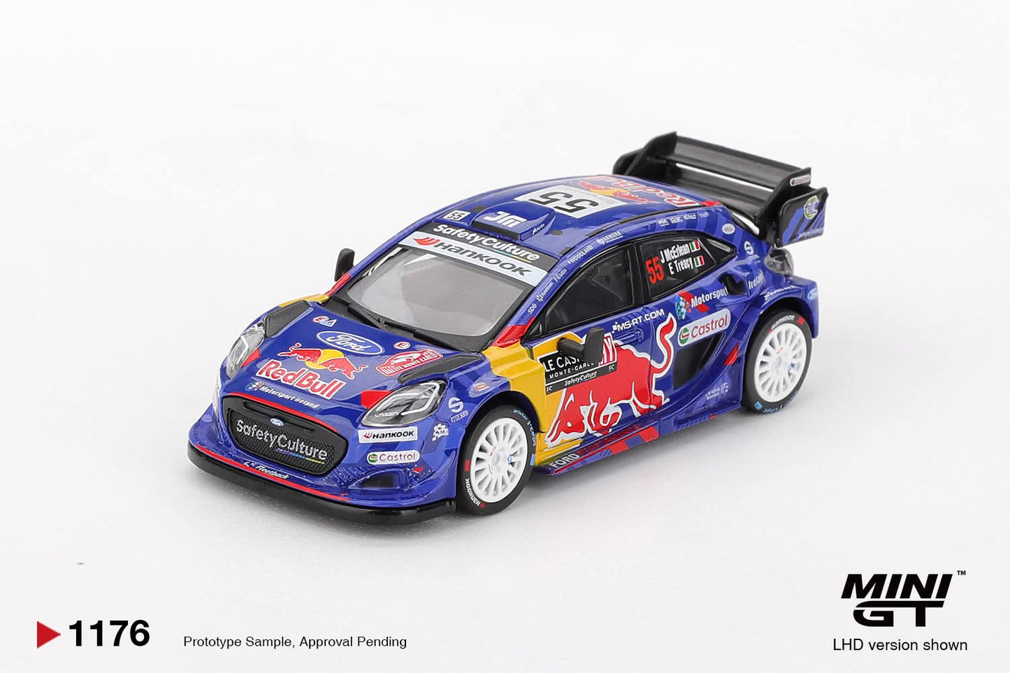 [Pre-Order] Mini GT Ford Puma Rally1 #55 M-Sport Ford WRT MGT01176 1/64 Diecast