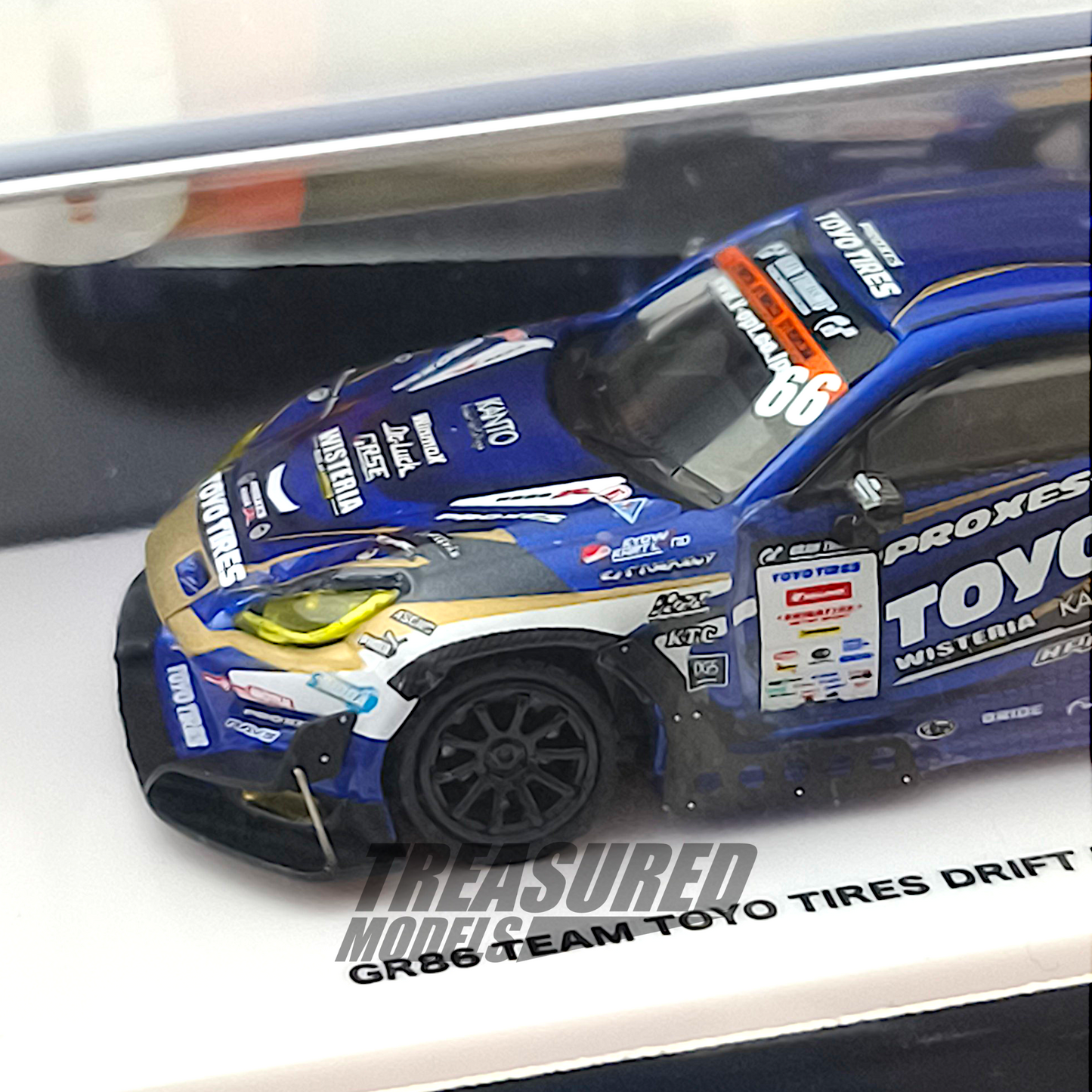 [TAS2026] Inno64 Gulliver GR86 Team Toyo Tires Drift D1GP 2025 #66 H.Fujino TAS 2026 1/64 Diecast