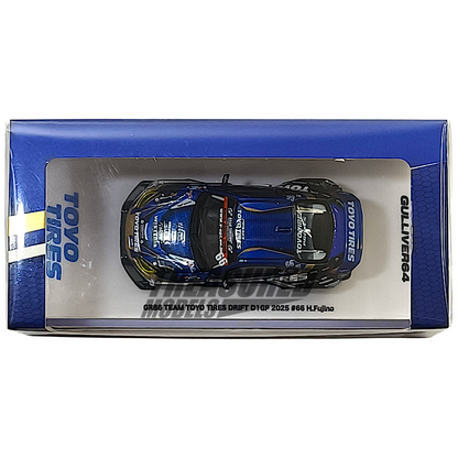 [TAS2026] Inno64 Gulliver GR86 Team Toyo Tires Drift D1GP 2025 #66 H.Fujino TAS 2026 1/64 Diecast