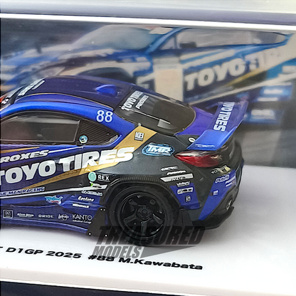 [TAS2026] Inno64 GR86 Team Toyo Tires Drift D1GP 2025 #88 M.Kawabata TAS 2026 1/64 Diecast