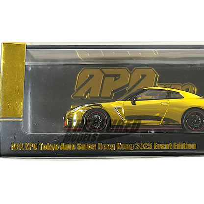 Inno64 GT-R R35 Nismo Chrome Gold APA XPO Tokyo Auto Salon Hong