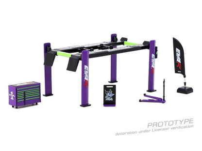Tarmac Works EVA Racing Garage Tools Set Parts64 T64A-TL001-EVA 1/64 Diecast