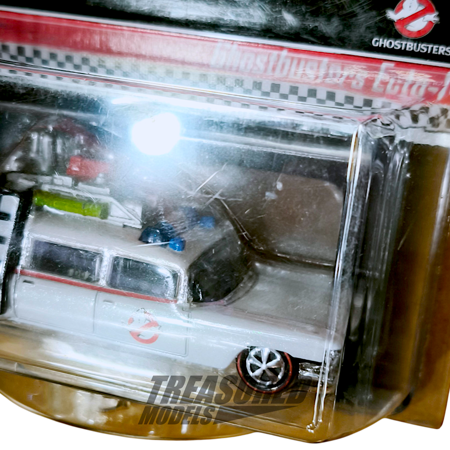 Hot Wheels Ghostbusters Ecto-01 Spectraflame White 2010 Premium RLC 1/64 Die Cast
